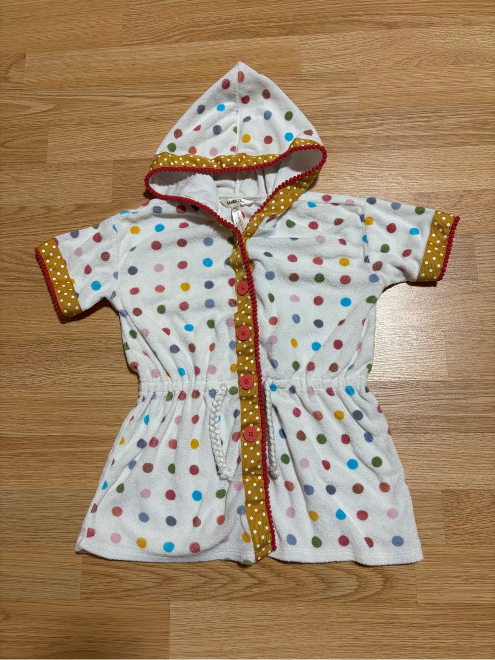 “Matilda Jane” swim cover size 6 in great condition with extra button
